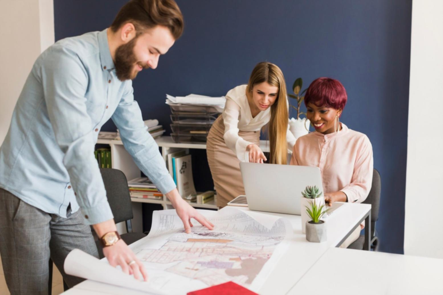 Interactive webinar session showing budget planning discussion